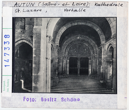 Vorschaubild Autun: Kathedrale Saint-Lazare, Vorhalle 